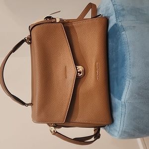 Brown leather handbag from Michael by Michael Kors